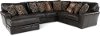 Steel Gray 4 Piece Sectional Sofa with LAF Chaise - Denali