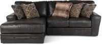 Steel Gray 2 Piece Sectional Sofa with LAF Chaise - Denali