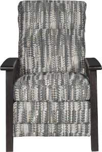 P25-409/G141487FN021 Navy Blue Power Recliner - Nouveau
