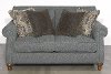 Casual Traditional Blue Loveseat - Robin Egg
