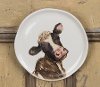 Clearance Cow Bust Dolomite Plate