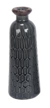 Gray Blue Ceramic Vase