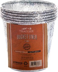 BAC407 Traeger Grill 5 Pack Bucket Liner-2