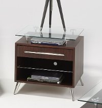Glass Top End Table - Studio City