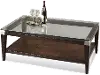 Dunhill Glass Top Coffee Table