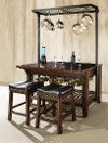 Clearance Kitchen Island with Counter Stools - Kona