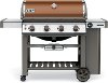 62020001 Weber Genesis II E-410 Four-Burner Propane Gas Grill - Copper