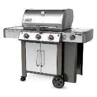 61004001 Weber Genesis II LX S-340 Liquid Propane Grill Stainless Steel