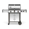 61004001 Weber Genesis II LX S-340 Liquid Propane Grill Stainless Steel -2