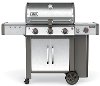 61004001 Weber Genesis II LX S-340 Liquid Propane Grill Stainless Steel -6