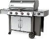 62004001 Weber Genesis II LX S-440 Liquid Propane Grill Stainless Steel -2