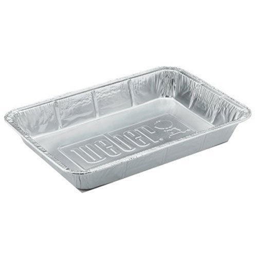 6415 Weber Small Aluminum Drip Pans - 10 pack-2