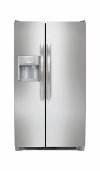 FFSS2618SS Frigidaire Stainless Steel 26' Side-by-Side Refrigerator