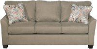 Casual Contemporary Light Brown Sofa - Tara-2
