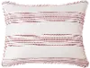 Clearance Red Ticking Stripe Standard Sham
