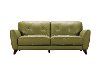 Modern Green Leather Sofa - Colours-2