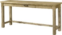 Rustic Wood Sofa Table - Napa