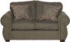 Coffee Brown Casual Traditional Loveseat - Southport