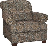 Casual Traditional Tobacco Accent Chair - Southport
