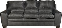 Casual Contemporary Graphite Gray Sofa - Caruso