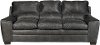 Graphite Gray Casual Contemporary Sofa - Caruso