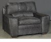 Casual Contemporary Graphite Gray Chair - Caruso-2