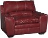 Contemporary Cinnamon Red Chair - Caruso