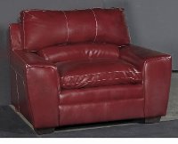 Contemporary Cinnamon Red Chair - Caruso-2