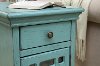 Modern Bayberry Blue End Table - Kevin-3