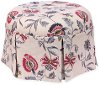 286SKJCBBRGMLTOGA Bright Multi Round Skirted Ottoman -1