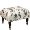 30-2SHNINKOGA Shanna Ink Tufted Ottoman