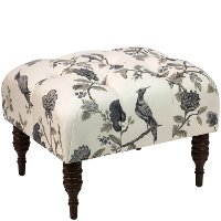30-2SHNINKOGA Shanna Ink Tufted Ottoman
