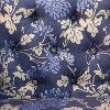 3005MMBLGRNOGA Mum Blue Ground Tufted Arm Chair-5