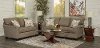Casual ContemporaryBrown 7 Piece Living Room Set - Tara