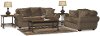 Casual Traditional Coffee Brown 7 Piece Living Room Set - Southport