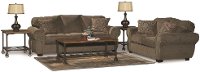 Casual Traditional Coffee Brown 7 Piece Living Room Set - Southport