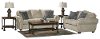 Traditional Canvas Tan Sofa Bed 7 Piece Living Room Set - Southport