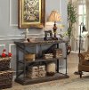 Rustic Hylas Medium Brown Sofa Table - Corbin-1