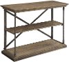 Rustic Hylas Medium Brown Sofa Table - Corbin-3