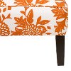 5705GRDBRDORNOGA Garden Bird Orange Armless Chair-6