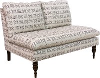 5106RMCRMOGA Remmy Cream Armless Loveseat