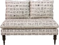 5106RMCRMOGA Remmy Cream Armless Loveseat-2
