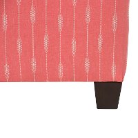 57-2SPRSTRCRLOGA Sprint Stripe Coral Square Ottoman-3