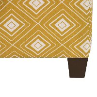 57-2DMNYLWOGA Diamond Yellow Square Ottoman-3