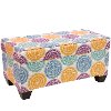 6225STPNMDLMLTOGA Pen Madallion Multi Storage Bench-1