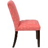 63-6SPRSTRCRLOGA Sprint Stripe Coral Upholstered Dining Chair -3