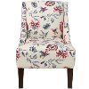 72-1JCBBRGMLTOGA Bright Multi Swoop Arm Chair -4