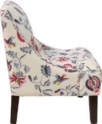 72-1JCBBRGMLTOGA Bright Multi Swoop Arm Chair -2