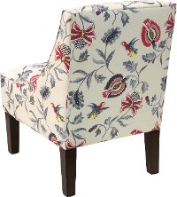 72-1JCBBRGMLTOGA Bright Multi Swoop Arm Chair -3