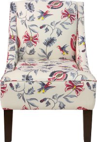72-1JCBBRGMLTOGA Bright Multi Swoop Arm Chair -4